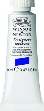 Winsor Newton - Designers Gouache Maling - Brilliant Purple 14 Ml