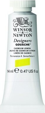 Winsor Newton - Akvarelfarve - Gouache - Cadmium Lemon 14 Ml