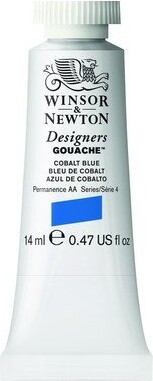 Winsor Newton - Akvarelfarve - Gouache - Cobalt Blue 14 Ml