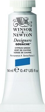 Winsor Newton - Akvarelfarve - Gouache - Cyprus Green 14 Ml