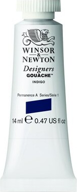 Winsor Newton - Designers Gouache - 14 Ml - Indigo 322 - 0605322 - Winsor