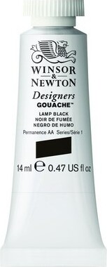 Winsor Newton - Designers Gouache - 14 Ml - Lampe Sort