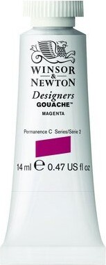 Winsor Newton - Akvarelfarve - Gouache - Magenta 14 Ml