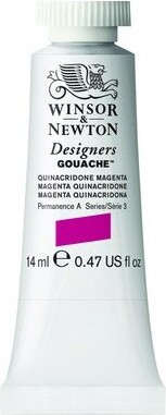 Winsor Newton - Designers Gouache Maling - Magenta Quinacridone 14 Ml