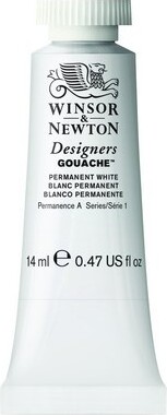 Winsor Newton - Designers Gouache - 14 Ml - Permanent Hvid