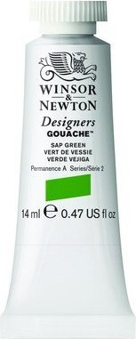 Winsor Newton - Akvarelfarve - Gouache - Sap Green 14 Ml