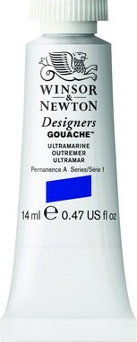 Winsor Newton - Designers Gouache - 14 Ml - Ultramarine Blå