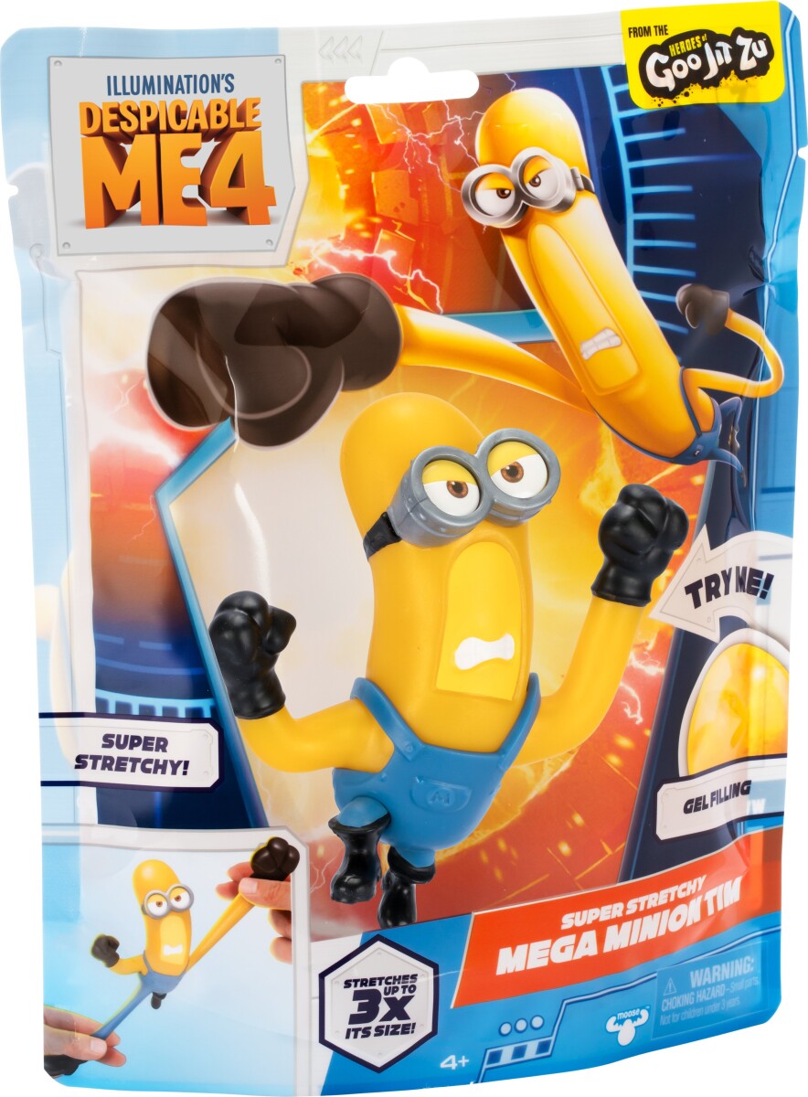 Despicable Me 4 - Go Jit Zu Strækbar Figur - Tim