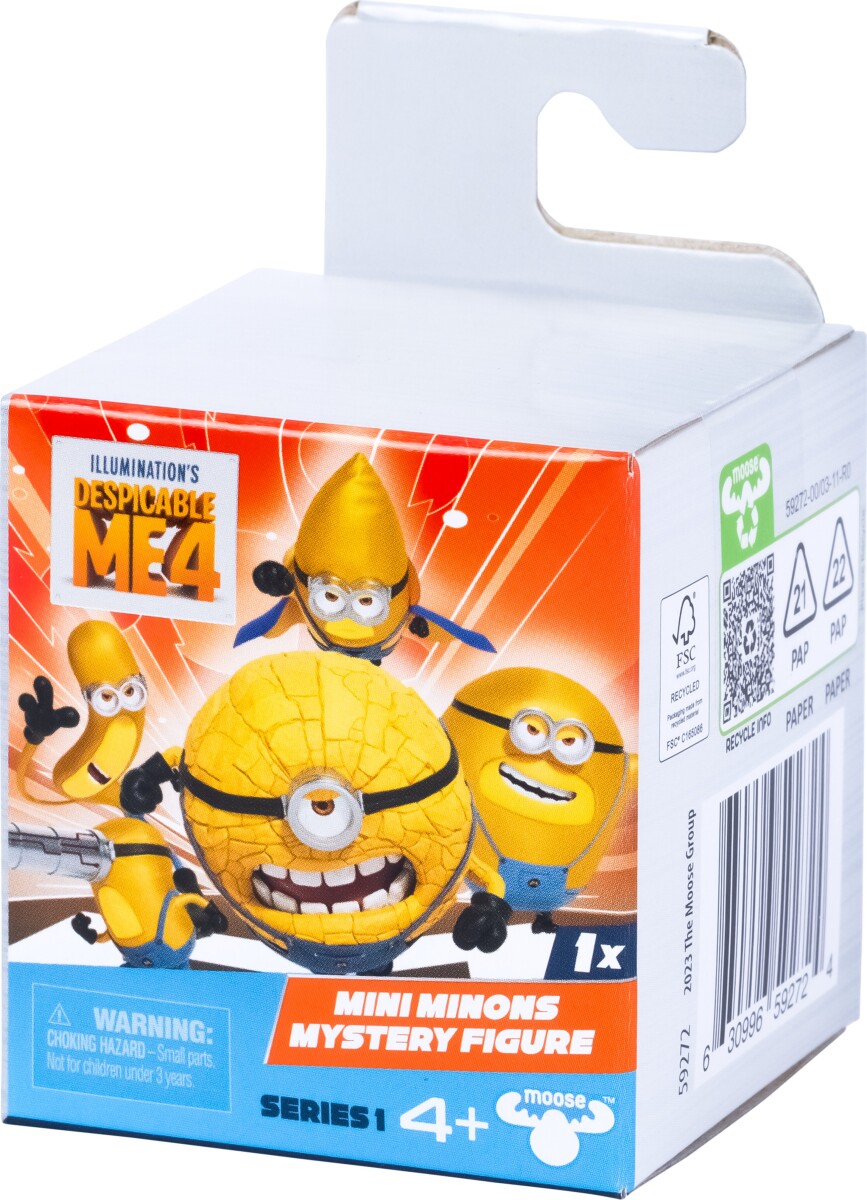Despicable Me 4 - Mini Minions Mystiske Figurer 5 Cm