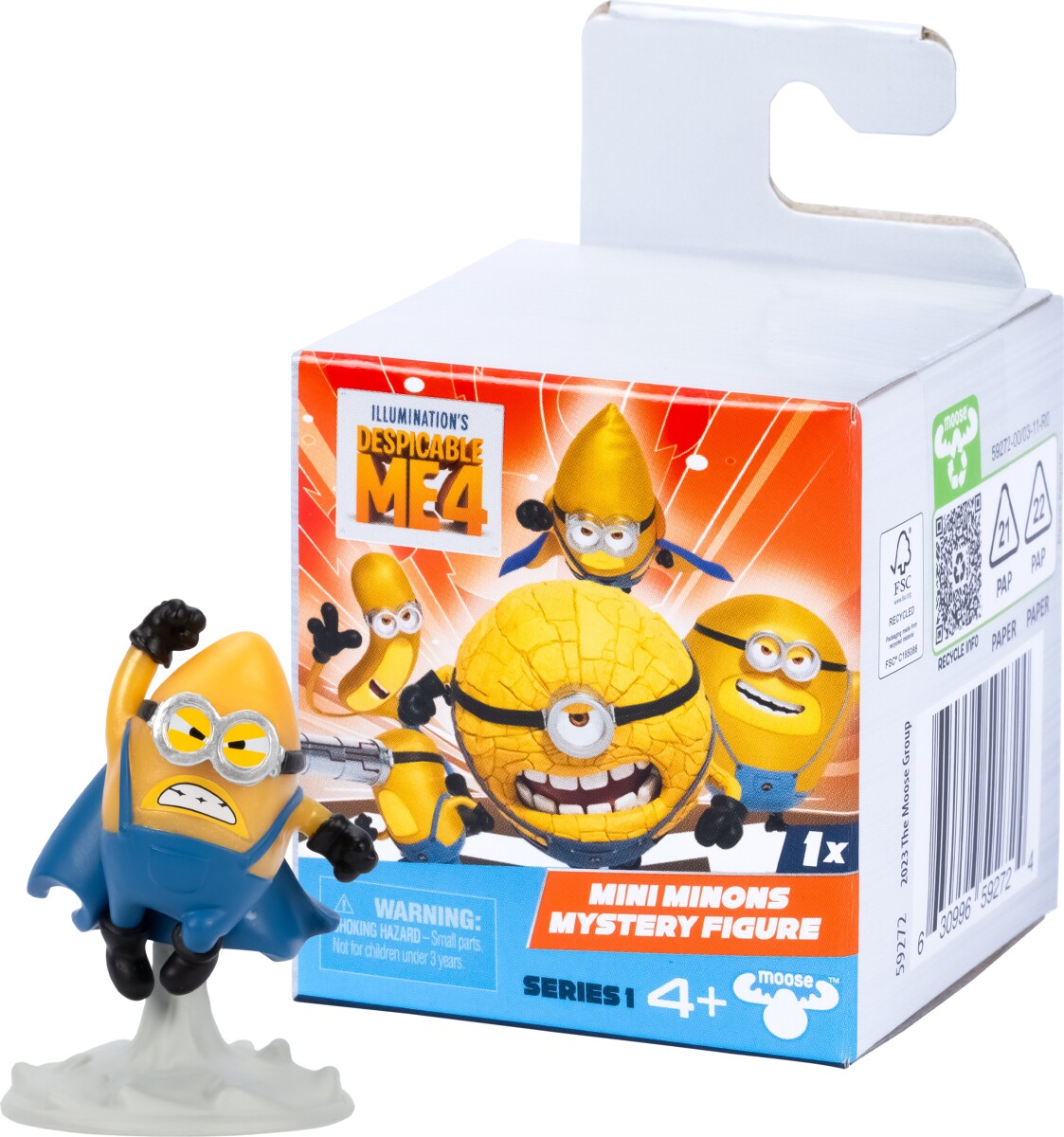 Despicable Me 4 - Mini Minions Mystiske Figurer 5 Cm