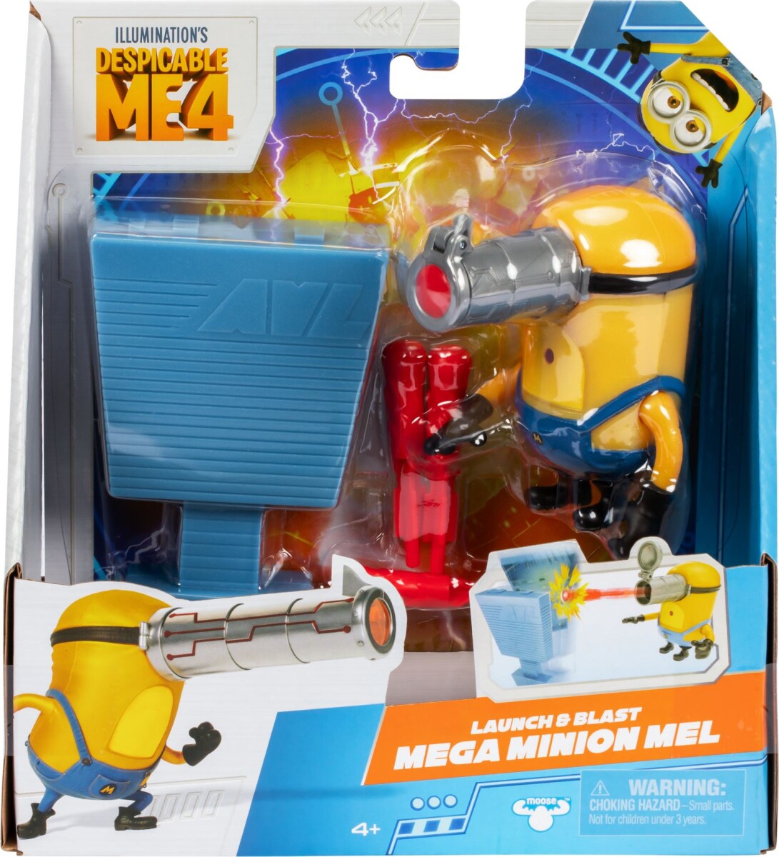 Despicable Me 4 Minion Action Figurer 10 Cm 5 Varianter