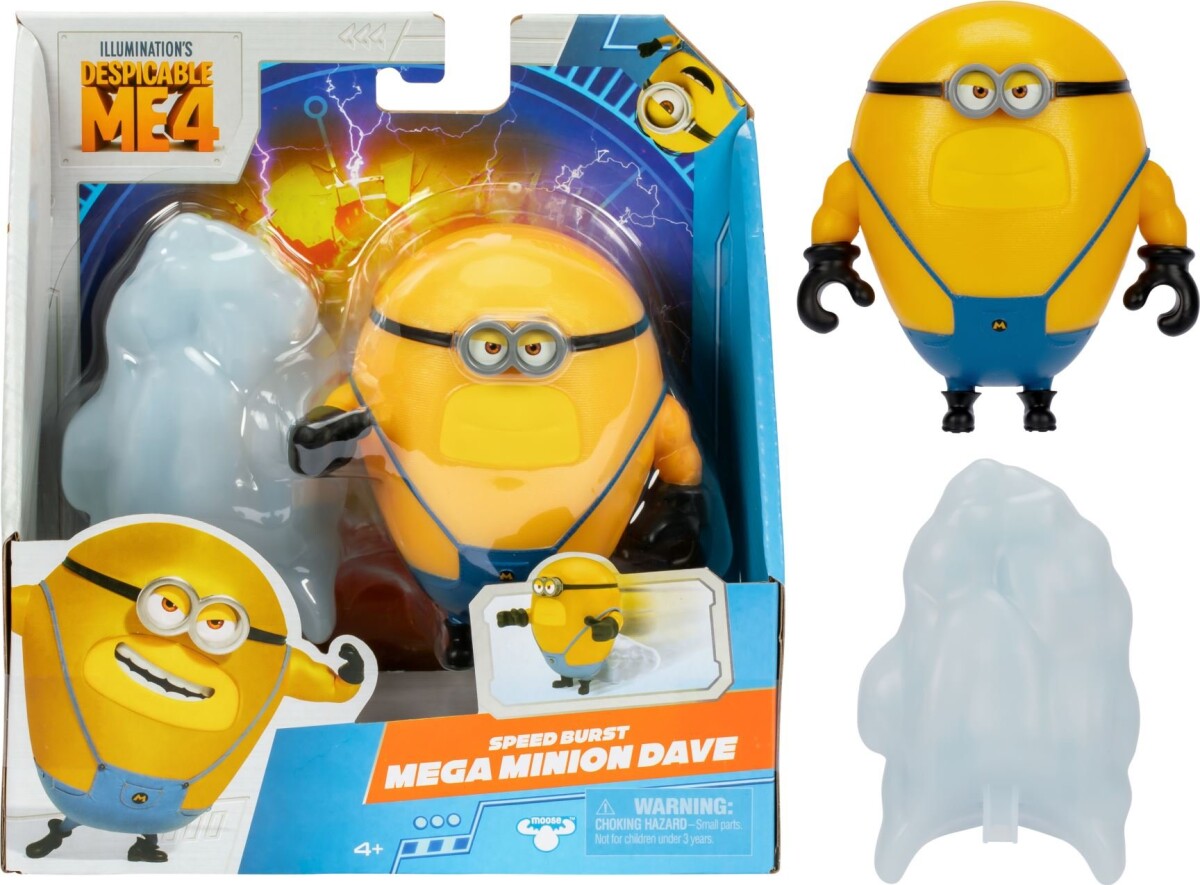 Despicable Me 4 Minion Action Figurer 10 Cm 5 Varianter
