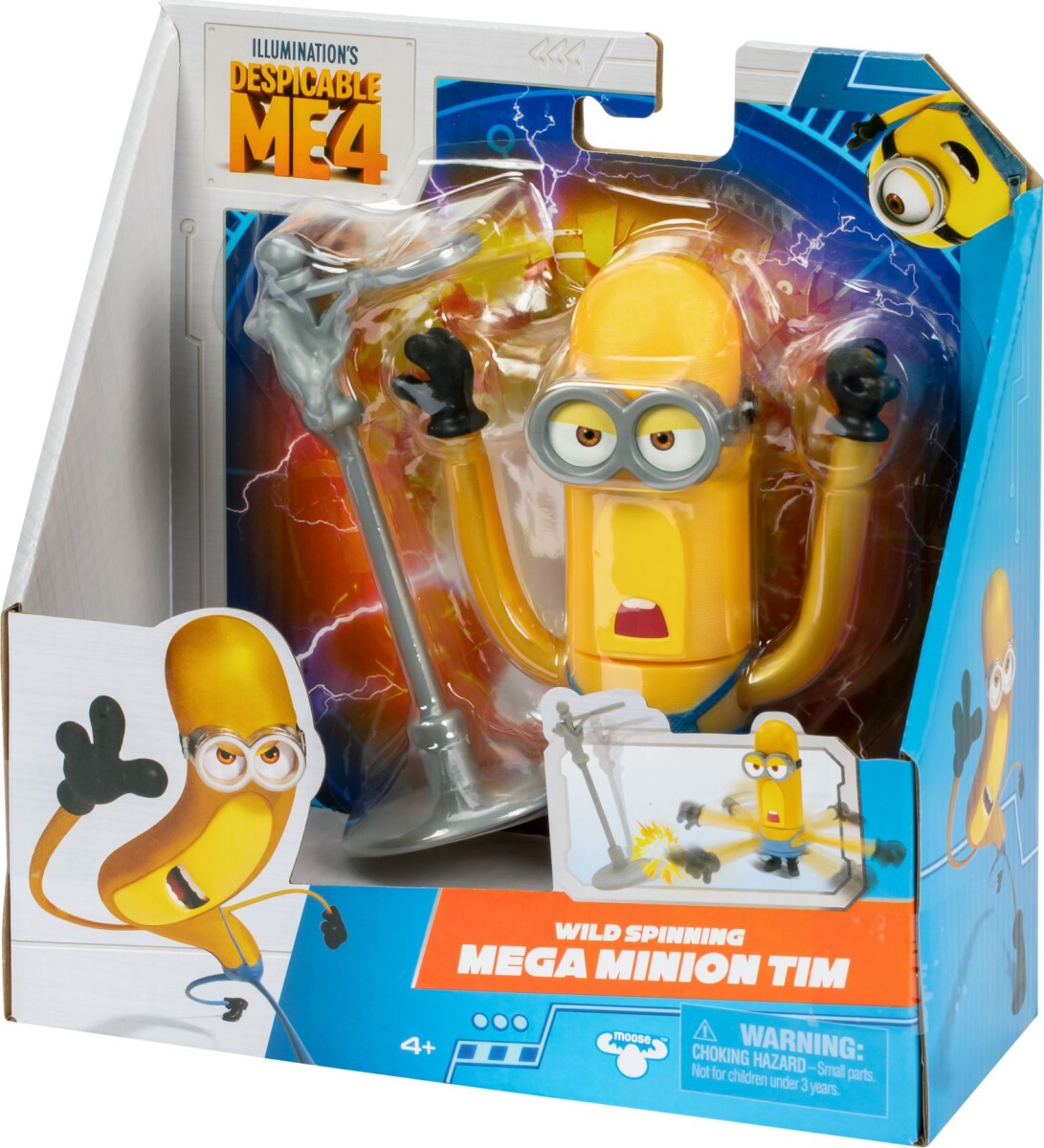Despicable Me 4 Minion Action Figurer 10 Cm 5 Varianter