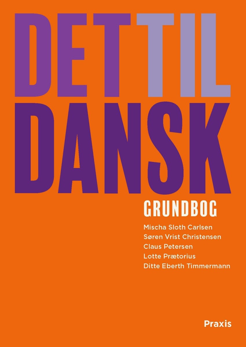 Det Til Dansk - Grundbog