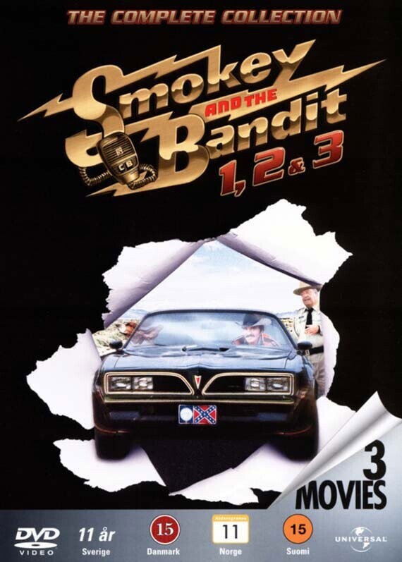 Smokey And The Bandit 1-3 Det Vilde Ræs 1-3 - Box