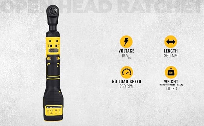 Dewalt 18V Xr Dcf512N Battery Ratchet