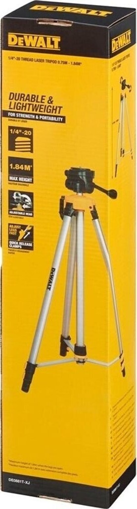 Dewalt De0881T Extendable Laser Tripod