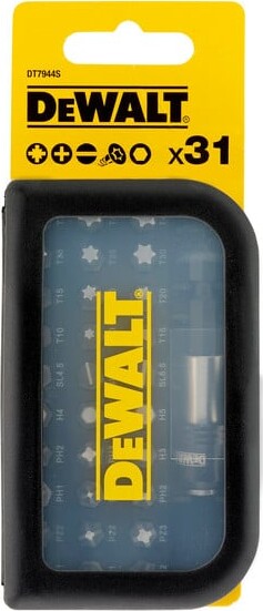 Dewalt Dt7944S-Qz Bitset 31 Pcs Including Bitholder