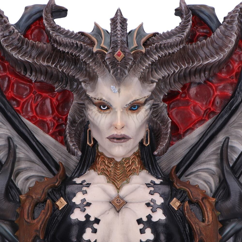 Diablo 4 - Lilith Vægdekoration - Resin - Nemesis Now - 30 Cm