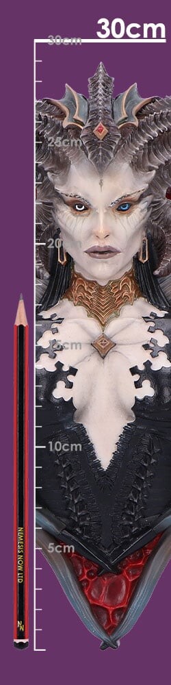Diablo 4 - Lilith Vægdekoration - Resin - Nemesis Now - 30 Cm