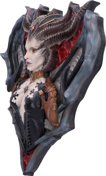 Diablo 4 - Lilith Vægdekoration - Resin - Nemesis Now - 30 Cm
