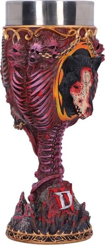 Diablo 4 - Mephisto Goblet Replika - Nemesis Now - 19 5 Cm