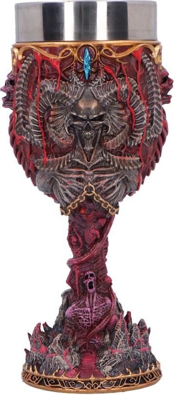 Diablo 4 - Mephisto Goblet Replika - Nemesis Now - 19 5 Cm
