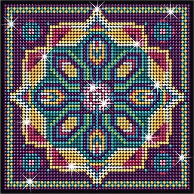 Diamond Art - Mandala - 20 X 20 Cm