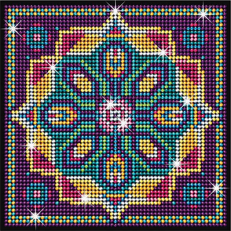 Diamond Art - Mandala - 20 X 20 Cm