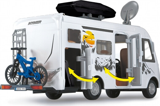 Dickie Toys - Hymer Camper Set - Autocamper Legetøj Sæt