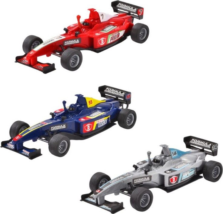 Dickie Toys - Formula Racer - Racerbil Legetøj - Assorteret