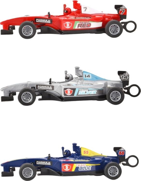 Dickie Toys - Formula Racer - Racerbil Legetøj - Assorteret