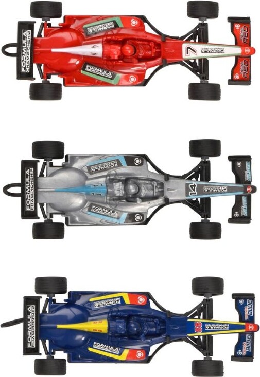 Dickie Toys - Formula Racer - Racerbil Legetøj - Assorteret