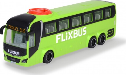 Dickie Toys - Man Lion S Coach Flixbus Legetøj - Grøn