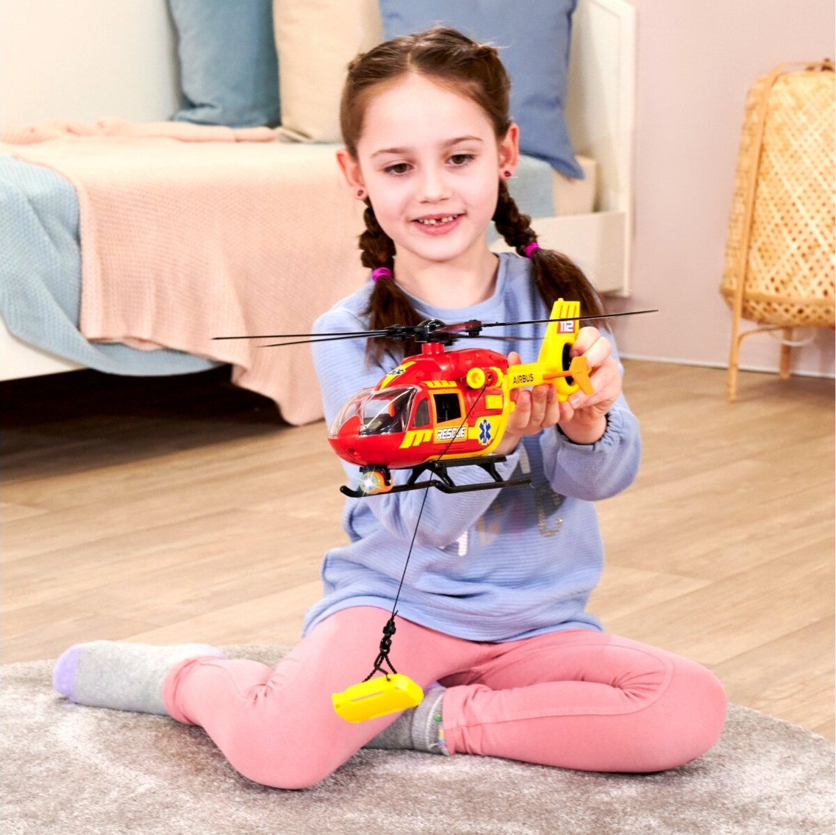Dickie Toys - Ambulance Helikopter Med Lyd Og Lys - 36 Cm