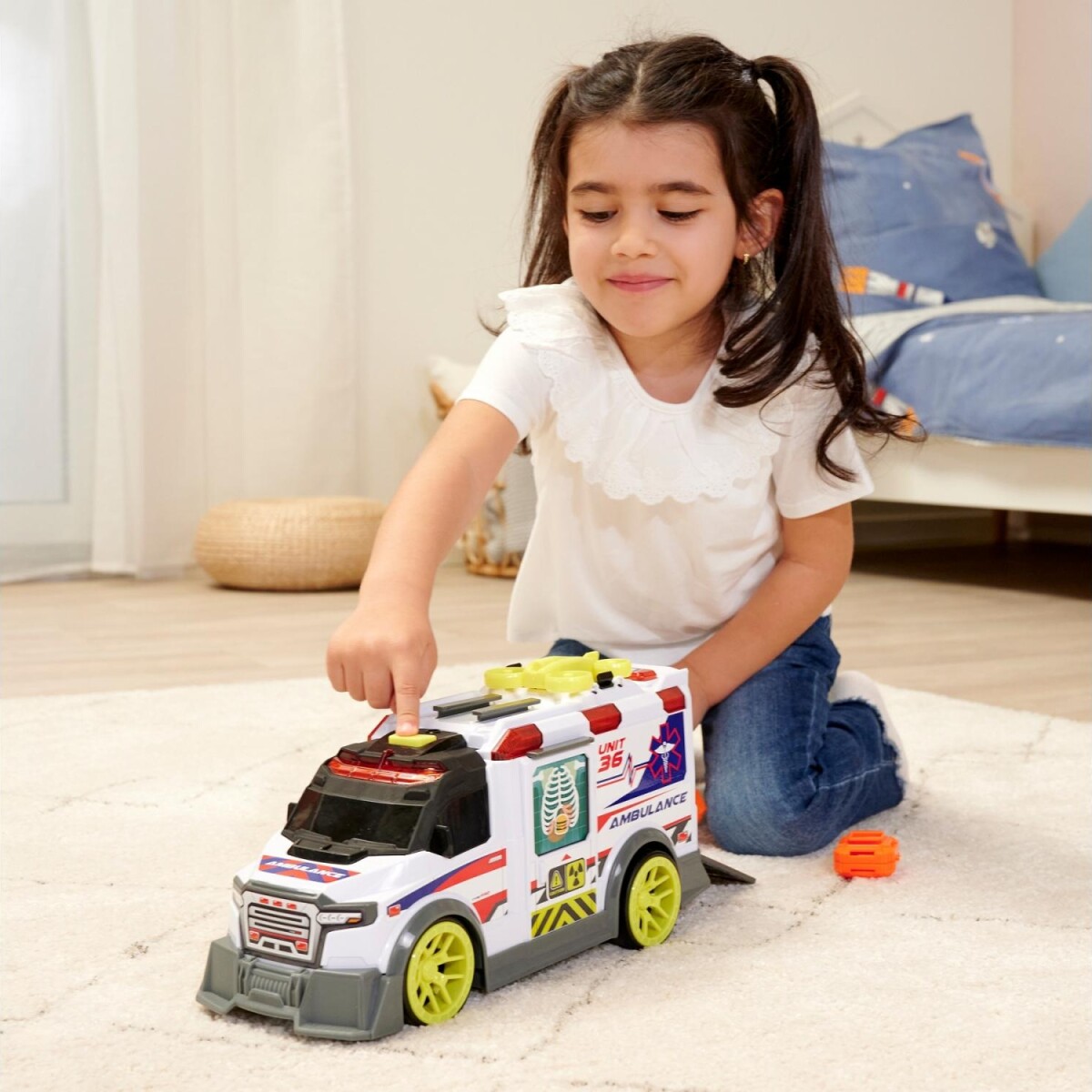 Dickie Toys - Ambulance - Med Lys Og Lyd