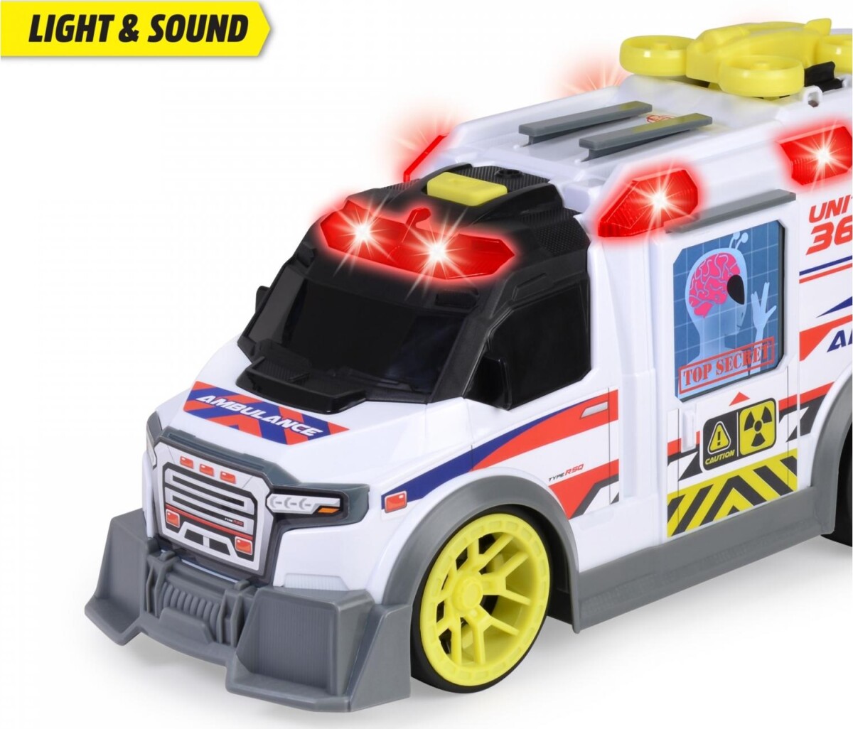Dickie Toys - Ambulance - Med Lys Og Lyd