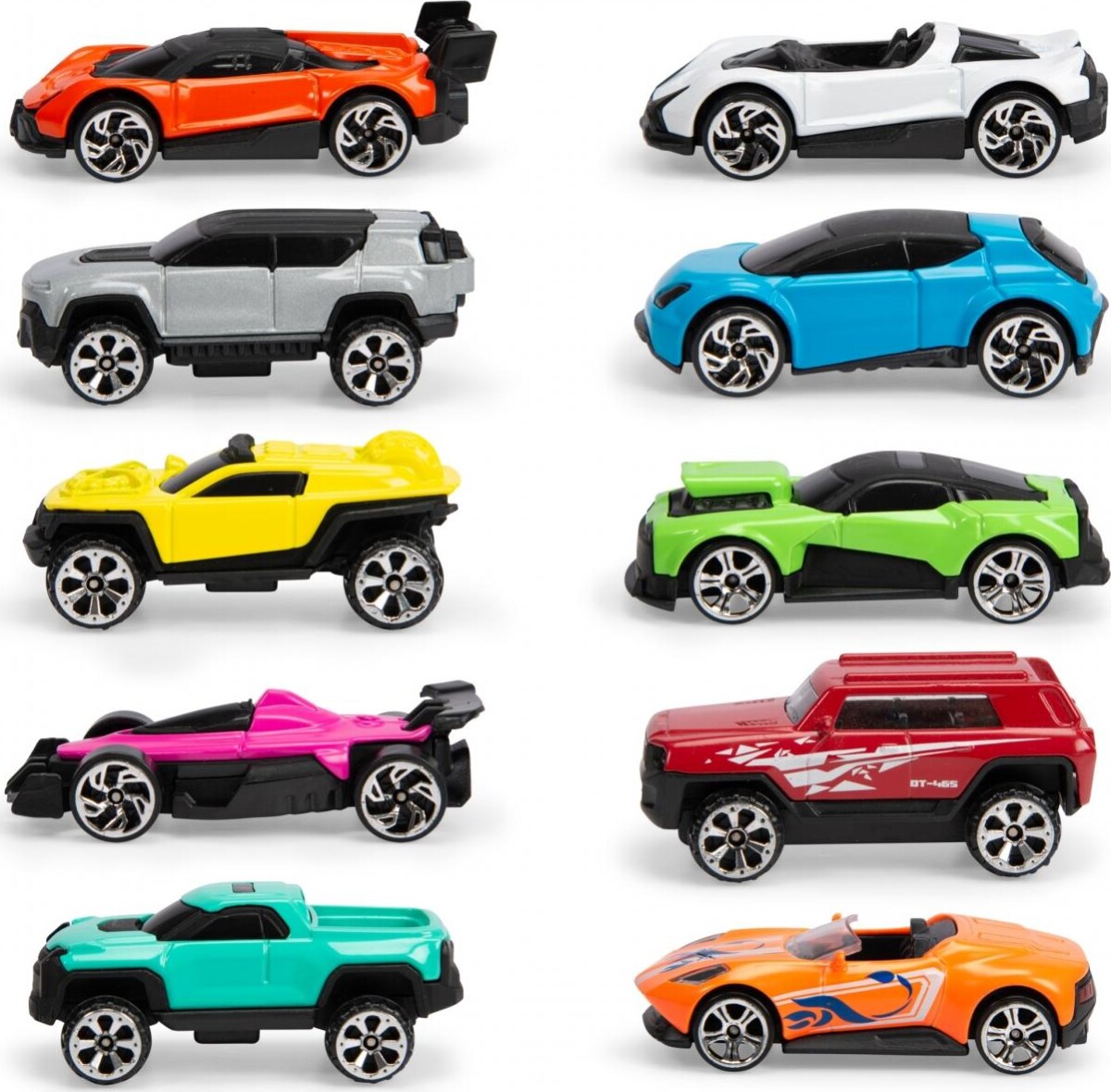 Dickie Toys - Die-Cast Biler I Metal - 10 Pak