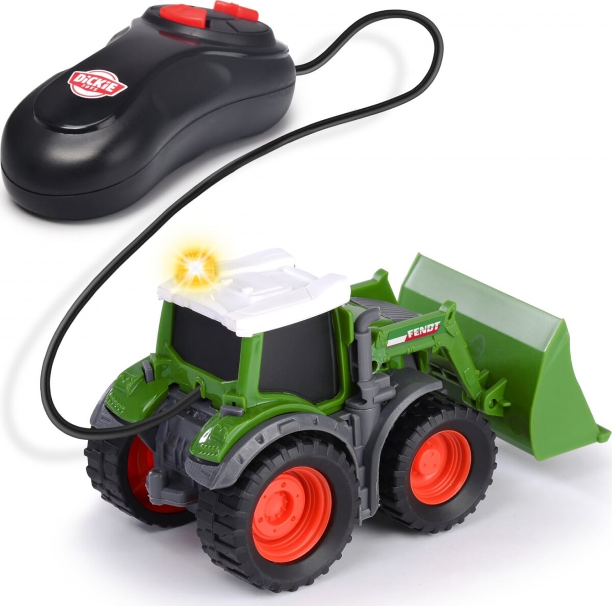 Dickie Toys - Fendt Cable Tractor - Fjernstyret Traktor Til Børn