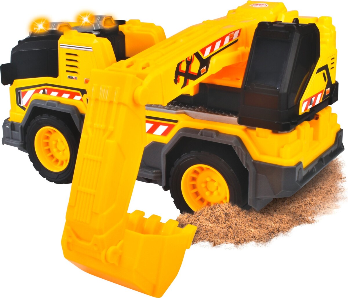 Gravemaskine Legetøj Med Lys Og Lyd - Dickie Toys