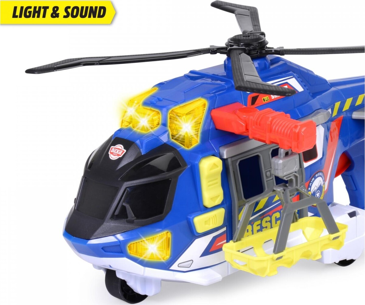 Dickie Toys - Helikopter - Med Lys Og Lyd