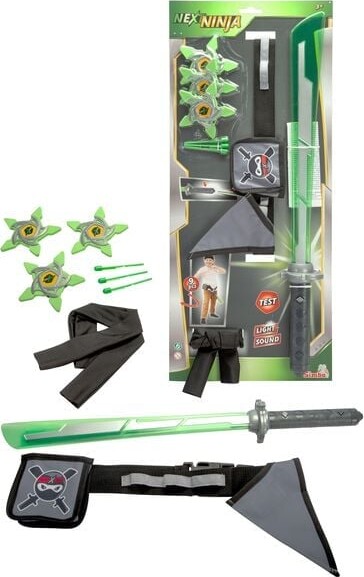 Ninja Våben Legetøj Sæt - 9 Dele - Next Ninja - Dickie Toys