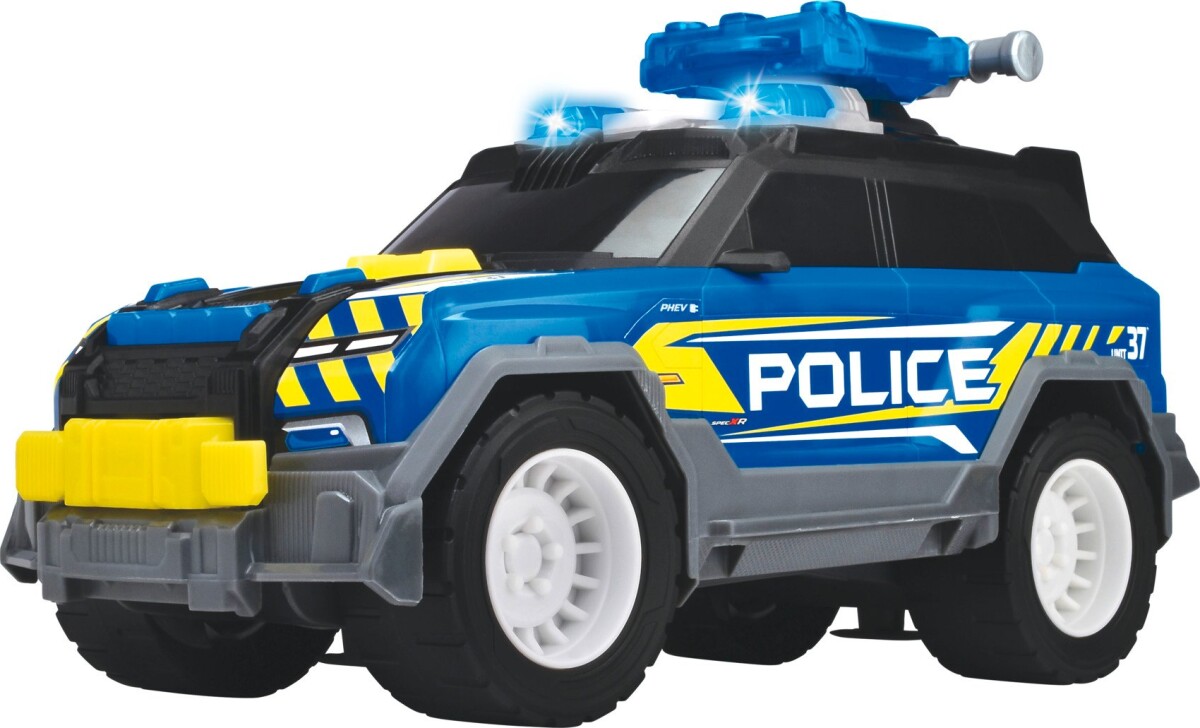 Dickie Toys - Politibil Legetøj Med Lys Og Lyd - Police Suv