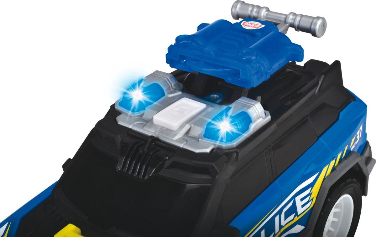 Dickie Toys - Politibil Legetøj Med Lys Og Lyd - Police Suv