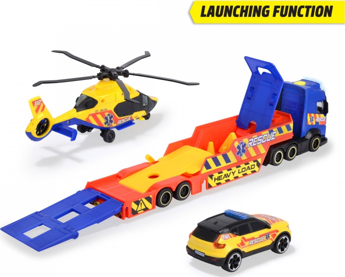 Dickie Toys - Rescue Transporter - 203717005 | Se tilbud og køb på Gucca.dk