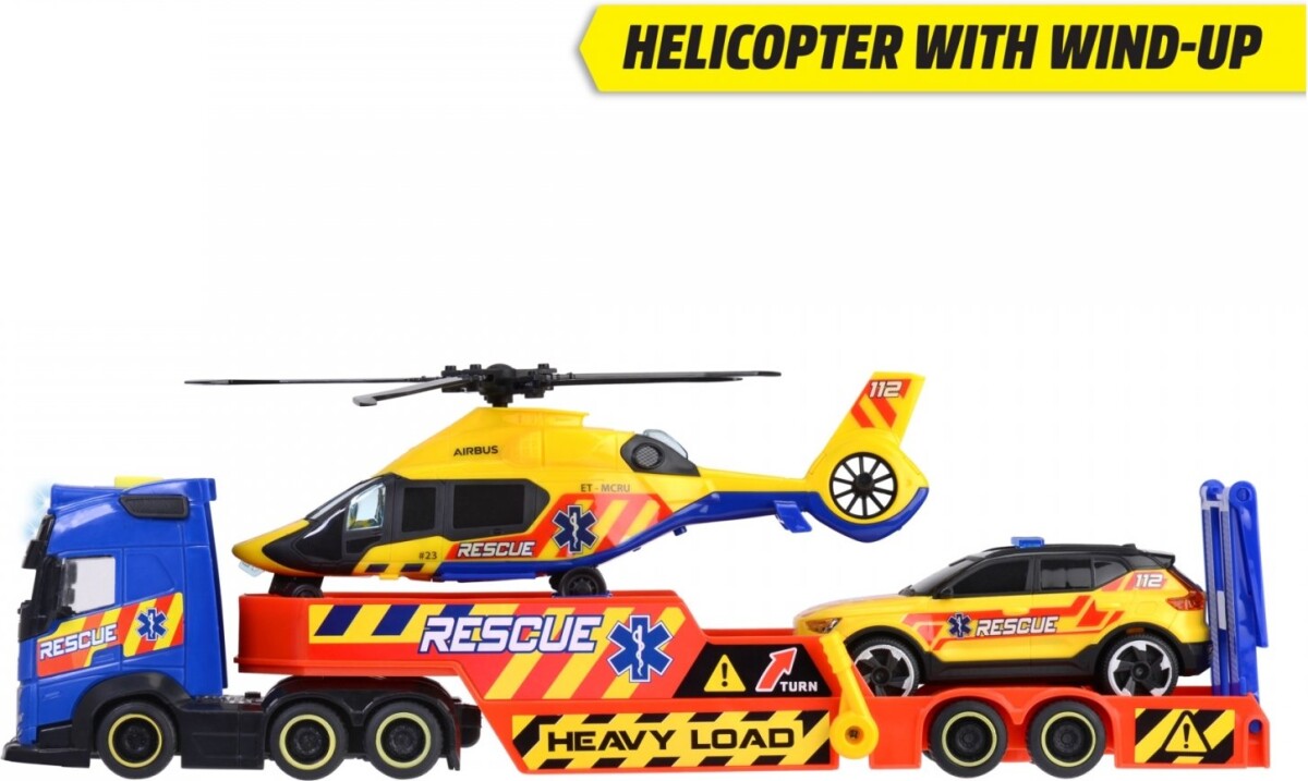 Dickie Toys - Rescue Transporter - 203717005 | Se tilbud og køb på Gucca.dk