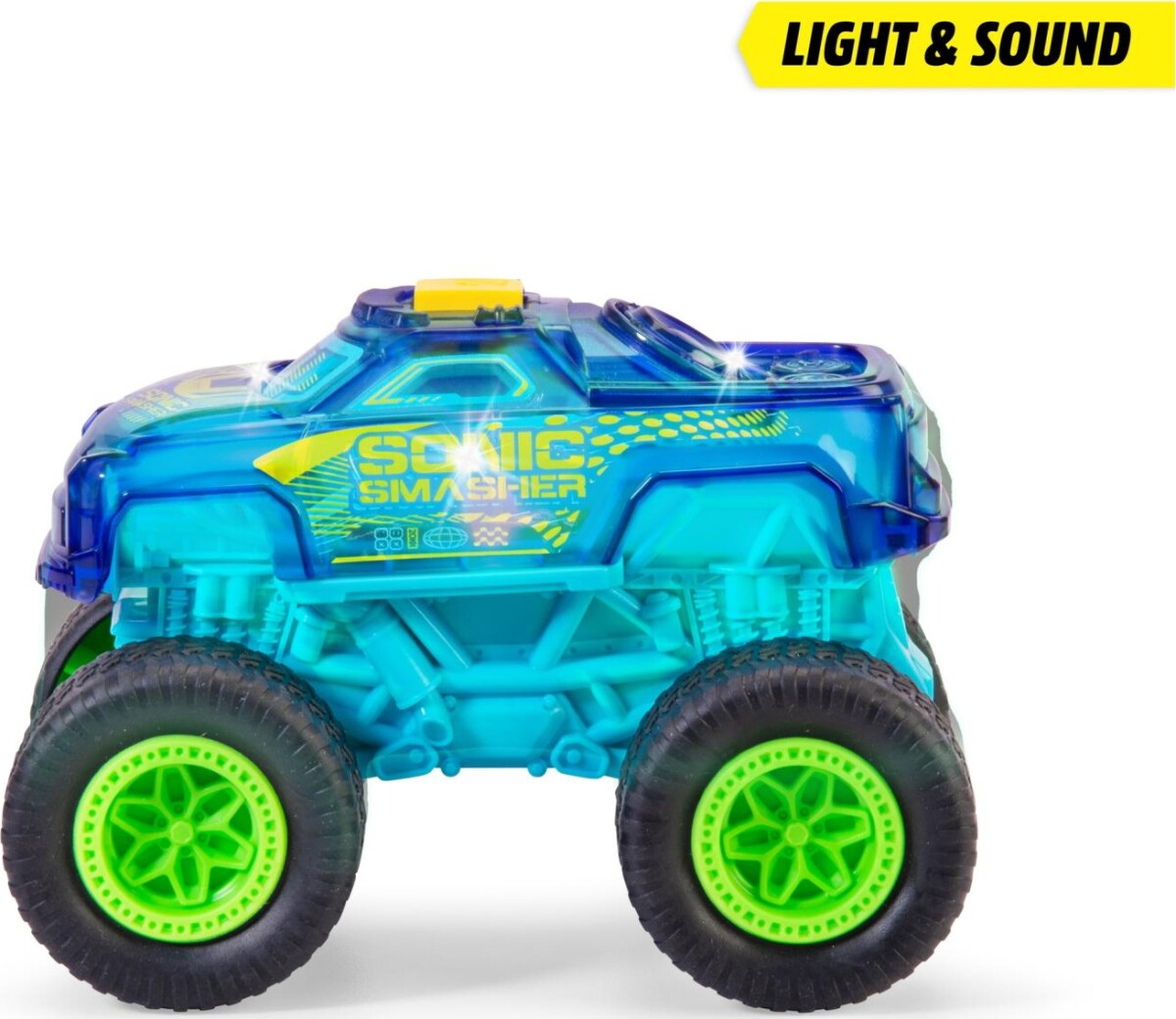 Dickie Toys - Sonic Smasher - Monstertruck Med Lys Og Lyd