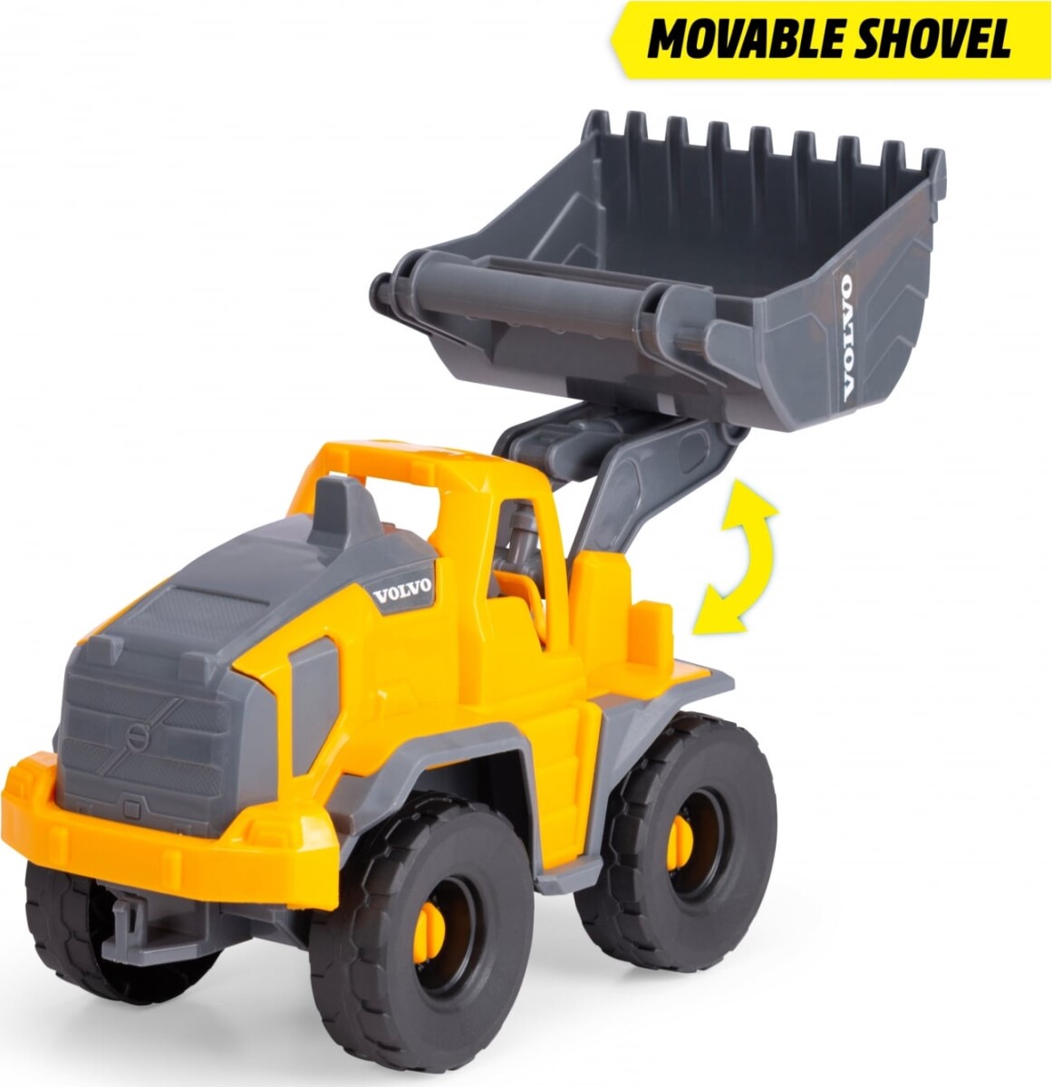 Dickie Toys - Volvo Tough Loader - Hjullæsser Legetøj