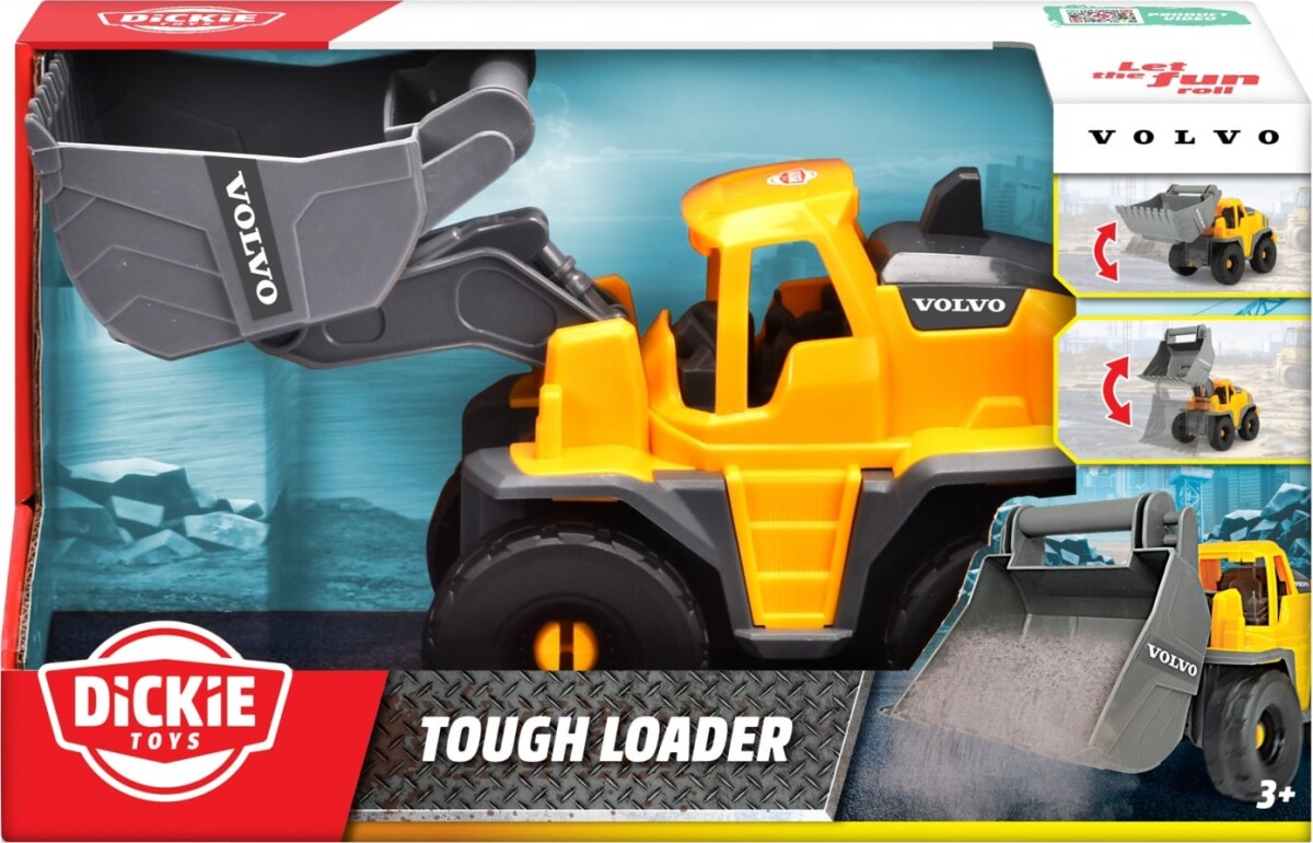 Dickie Toys - Volvo Tough Loader - Hjullæsser Legetøj
