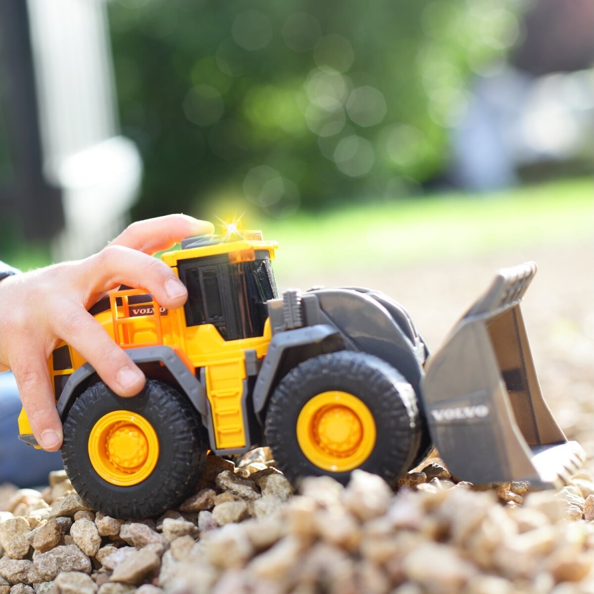 Dickie Toys - Volvo Wheel Loader - Hjullæsser Legetøj - Lys Og Lyd